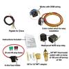 Universal ELECTRIC COOLING FAN WIRING HARNESS INSTALL KIT 185/165 HERMOSTAT 40A RELAY