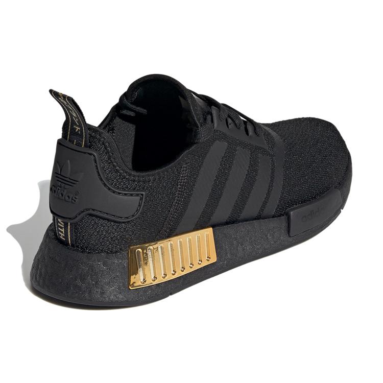 Adidas Wmns NMD_R1 'Black Gold Metallic' Women's FV1787