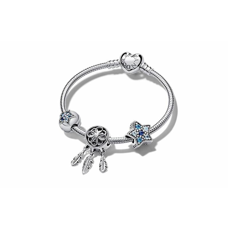Pandora 925 Silver Dream Star 925 Silver Bracelet Women s ZT2120
