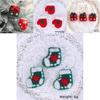 Felt Christmas Decorations With Cartoon Style For Festive Tree