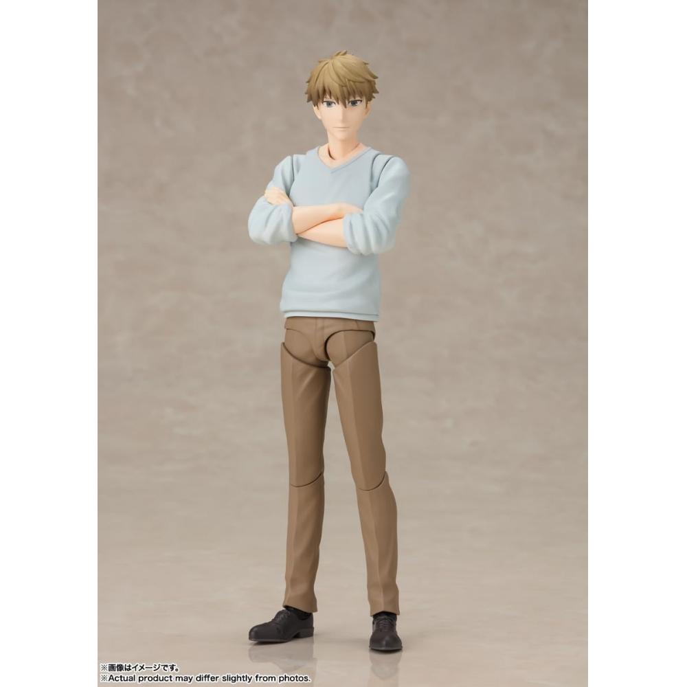 SHFiguarts SPY×FAMILY Lloyd Forger - Chichi z rodiny Forgerů - pohyblivá figurka o velikosti přibližně 170 mm, lakovaná z ABS a PVC.