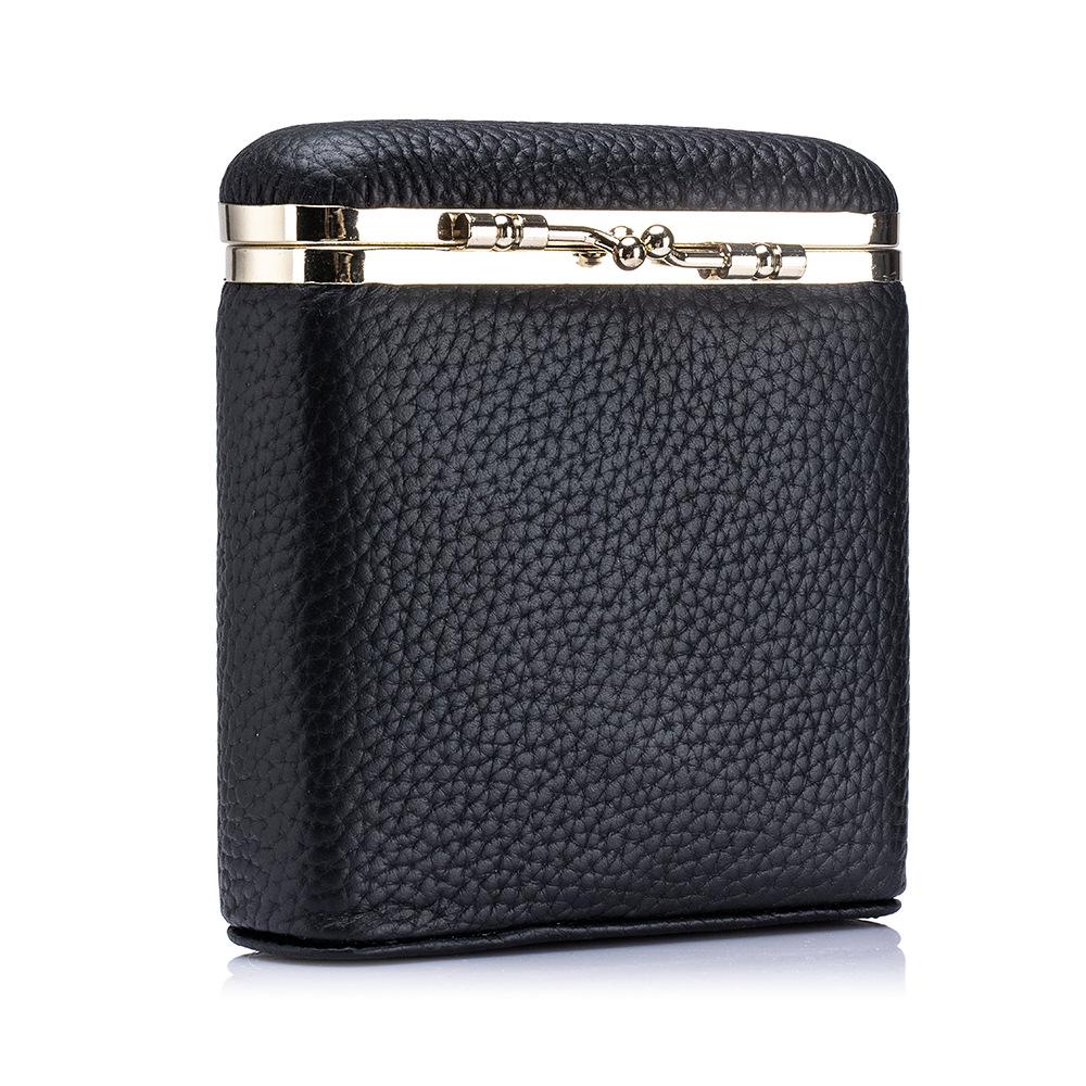 

Сумка для губной помады из натуральной кожи и женский кошелек для монет - Изысканное портативное хранилище и портсигар