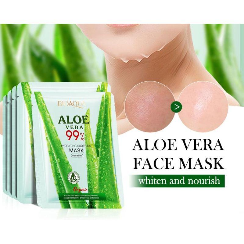 BIOAQUA - Aloe Vera Moisturizing Soothing Facial Mask