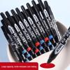 Large Tip Black Oil-Based Quick-Dry Waterproof Marker for Express Logistics