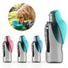 800ml Dog Portable Water Bottle for Small Large Dogs Cats High Capacity Outdoor Travel Drinking Foldable Bowls Labardor Supplies