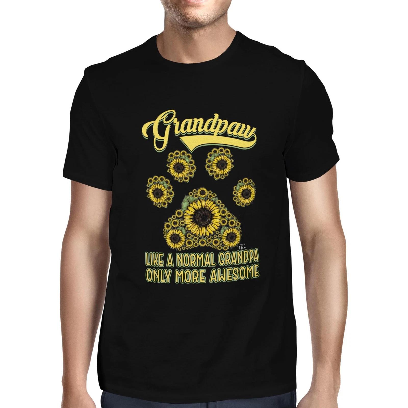 1Tee Mens Grandpaw,like a normal grandpa, only more awesome T-Shirt XXXL
