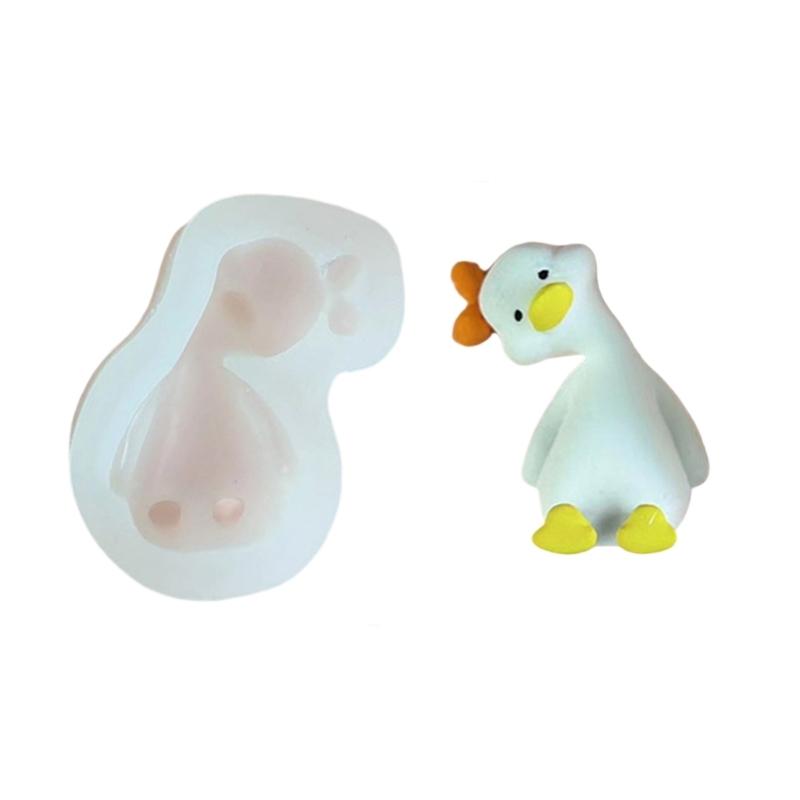 3D Duck Candle Crafting Mold Silicone Mould for Unique Handmade Crafts Epoxy Resin Wedding Decoration Making Mold