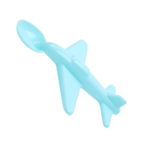 Moreeulsi Kids' Cartoon Spoon, Reusable Kids' Spoon, Kids' Airplane Spoon | Cartoon Design Kids' Training Spoon Tableware, Eco-Friendly and Functional