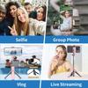 Wireless Selfie Stick Tripod Stand with Detachable Remote for iPhone Mobile Phone Streaming Selfie Stick Phone Tripod Stand