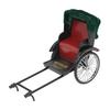 Simulation Rickshaw Model Toy Alloy Delicate Details Exquisite Workmanship Jinrikisha Decoration for Home Decoration