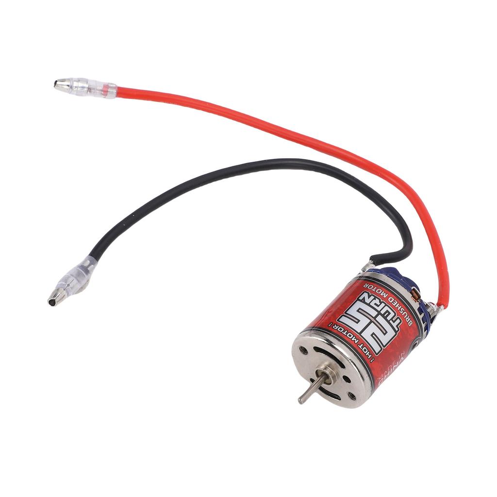 RC Brushed Motor Replacement for   Model Car Boat 370 25T 2.3mm D Shaft Stainless Steel Casing RC Motor