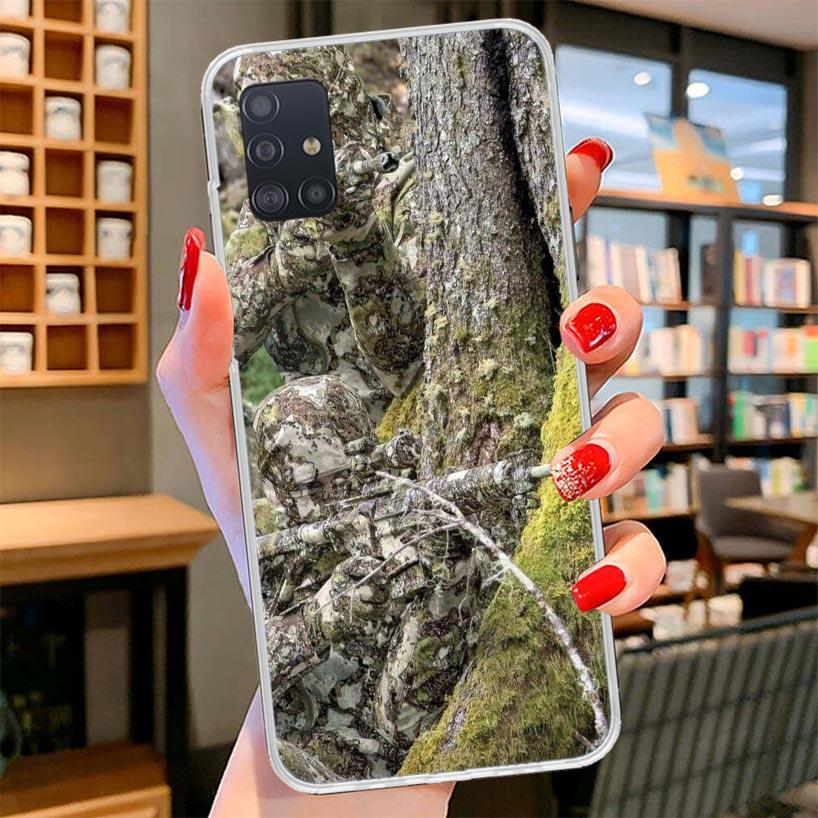 Camouflage Military Cover Phone Case For Samsung Galaxy A12 A22 A32 A52 A72 A02S Phone Case Note 20 Ultra 10 S10 Plus A51 A71 A5