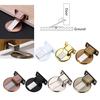 Suction Door Stops  Anti-collision Punch Stainless Steel Magnetic Home