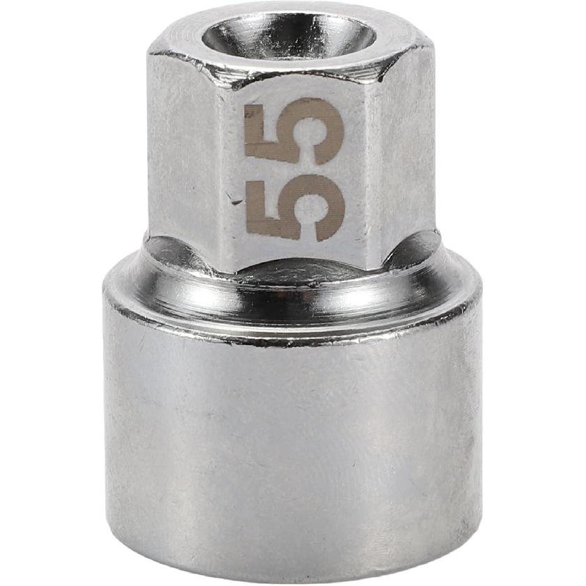 Wheel Lock Lugnut #55 3/4  Diameter 19 Pointed Notches Anti-theft Screw Nut Removal Key Socket for Porsche Boxster 911 Cayenne Macan