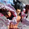 Anime One Piece Figure Model Fourth Gear Luffy Ape King Action Figure Battle Scene Model Pvc Statue Collection Toys Gifts