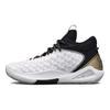 Under Armour Havoc 5 Clone Round Toe Lace-Up Shock Absorbing Non-Slip Wear-Resistant Low-Top Basketball Shoes Unisex Sneaker White Black 3025605-100