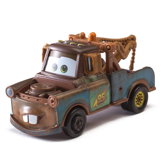 non-toxic Cars Pixar Cars toy Lightning McQueen Jackson Storm The King Mater 1:55 Diecast Alloy Model Car Child Christmas Gift