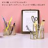 Sumnacon Desktop Storage Makeup Cosmetic Storage Transparent Pen Stylish Pen Makeup Brush Makeup Nail Polish Storage Case Case, Case, Box, Stand,