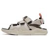 Leather Sports Sandals Men's Gray Orange 912326962-3