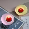Egg Shaped Candle Holder Silicone Mold DIY Gypsum Scented Candle Holder Cup Decoration Silicone Molds For Resin Making Gift Mold