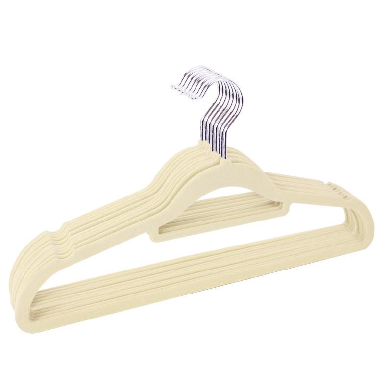10 Non-slip Velvet Kids Hangers for Jackets, Pants, Dress Clothes Hangers for Clothes Home Colgador De Ropa Tdh Cloth Rack
