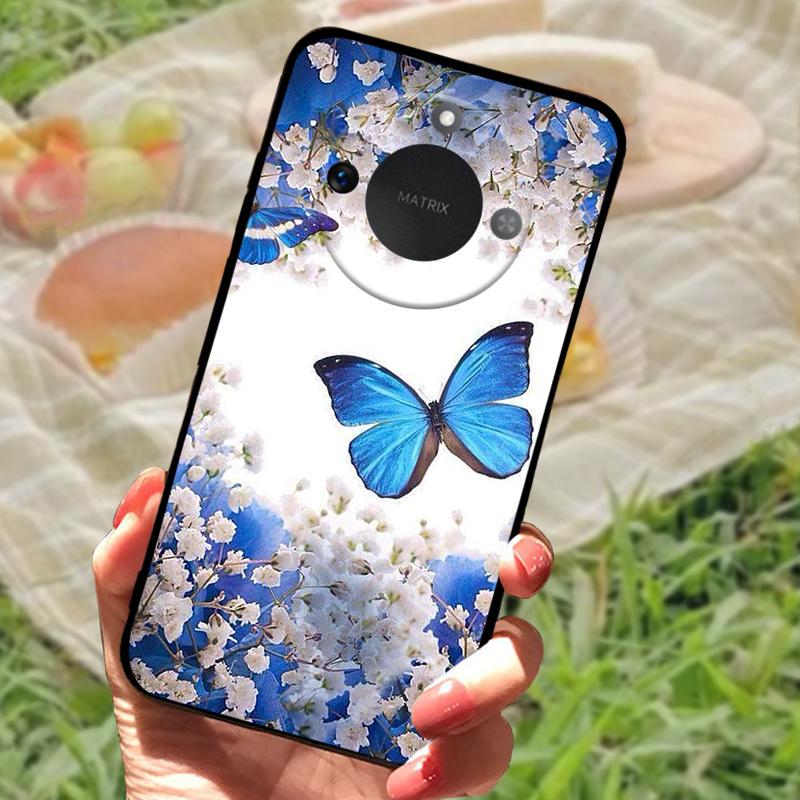 For Honor X9C Smart 5G Case Shookproof Silicone Soft TPU Phone Bumper Cover For Huawei Honor X9C 5G Cartoon Fundas Coque Cases