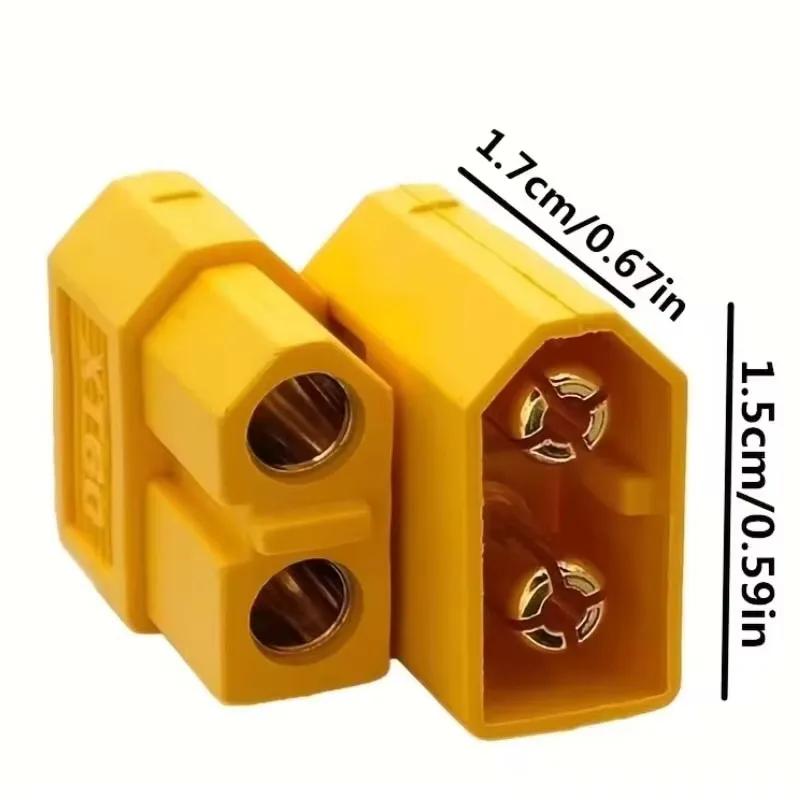 10Pair XT60H Male Female Bullet Connectors Power Plugs with Sheath for Lipo Battery RC Planes Cars