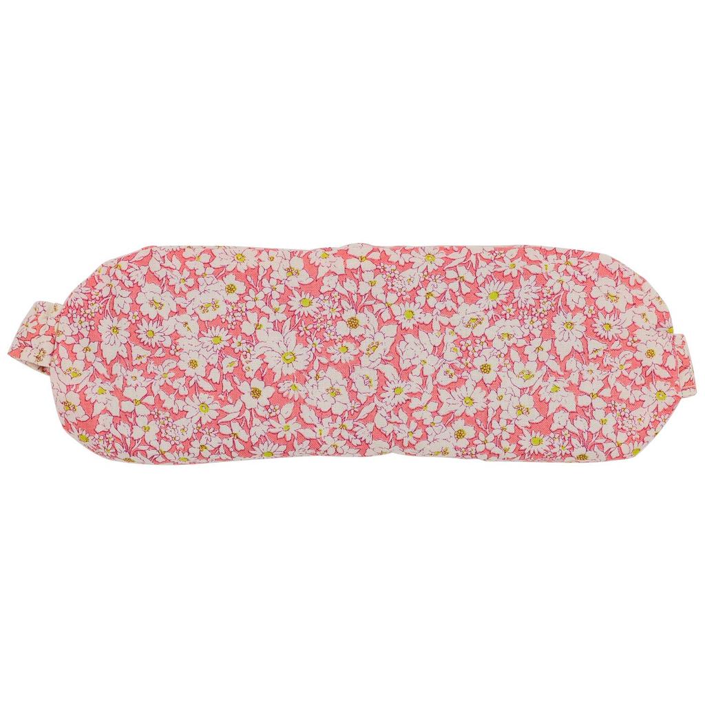 Koji Company Eye Azuki Bean Eye Hot Made In Floral 187404 Mask, Pillow, Flower, Japan, Print, Pink,