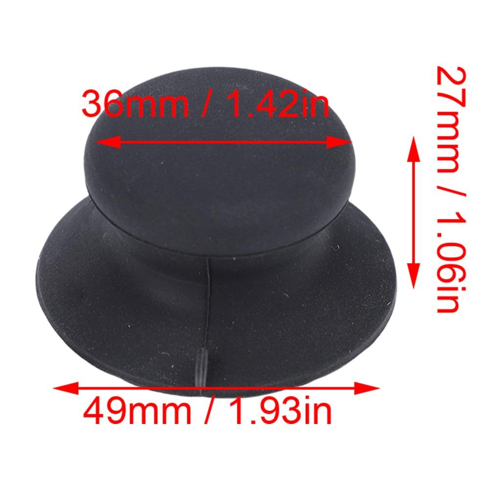 Non Slip Pot Cover Knob Easy Grip Suction Cup Knob Durable Lid Knob  Camping