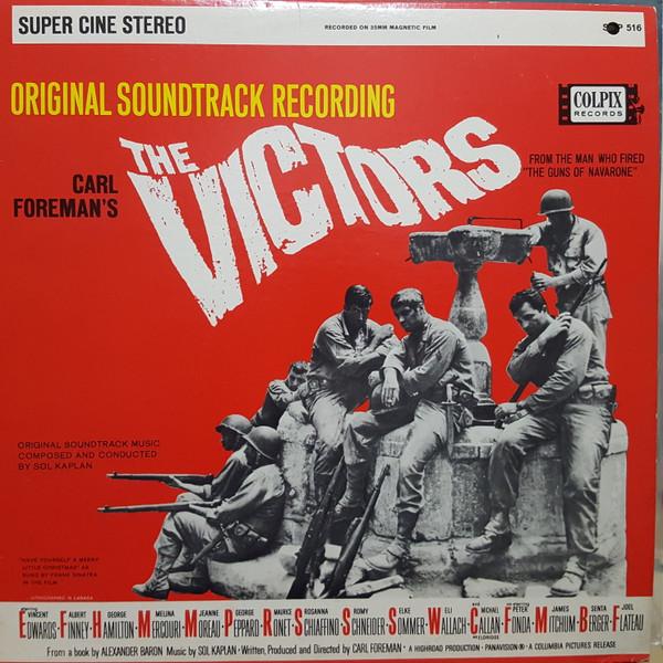 Виниловая пластинка SOL KAPLAN The Victors Оригинальный саундтрек R SCP516 Colpix Records Канада Пьеса Использованная