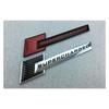 Styling Car Aluminum Stickers Supercharged Decal Emblem Badge Sticker For
