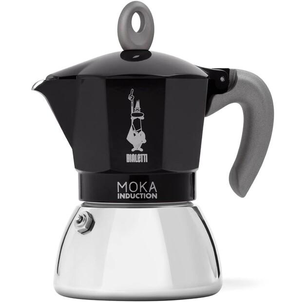 Кофеварка Bialetti Moka, 6 чашек черный (0006936)