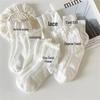 Summer Thin Japanese Lolita Mid-Calf Socks - Women's Cute & Versatile Slouch Socks