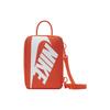 Nike Large Logo Print Zipper Detachable Shoulder Strap Fabric Storage Bag Unisex Bags Orange DV6092-870