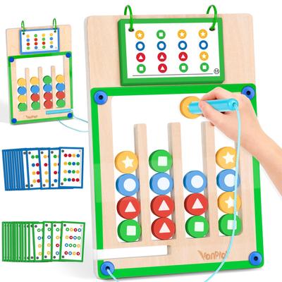 Vanplay Montessori-leker Gutter Jenter Pedagogiske leker Treleker 3 4 5 6 7 år Bursdagsgave Fingerspiss Utdanning Tidlig utvikling Fingerspiss