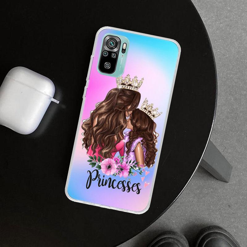 Woman Fashion Girl Super Mom Baby Phone Case Cover for Xiaomi Redmi Note 15 14 13 12 11 Pro Plus 14S 12S 11S 11T 11E 10S 10 Cust