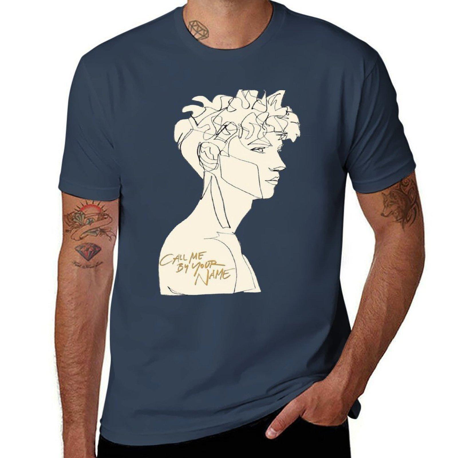 Call me by your name Elio TShirt Casual Fashion Print Tee Top S