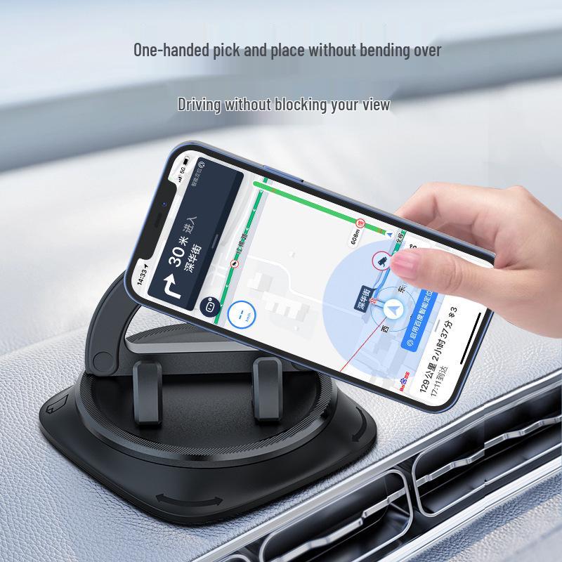 360° Rotating Gravity Phone Holder for Car Dashboard