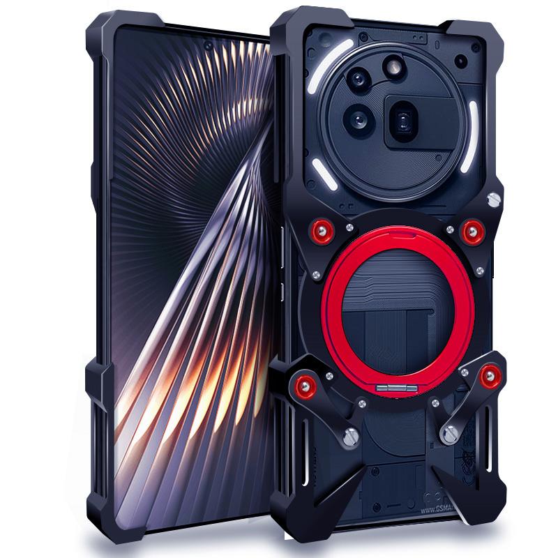 Luxus Neue Thor Heavy Duty Rüstung Metall Aluminium Handy Stoßstange Für Nothing Phone 4a 4b 3 3A 2 2A Pro Hülle Rückseite Fundas Coques Abdeckung