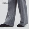 editionE+ Lifestyle Series 2025 Winter Wool Blend Casual Sport Sweatpants