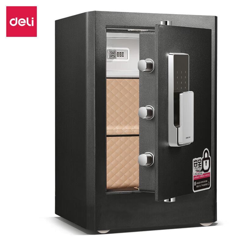 Deli 4116G Fingerprint Password Safe