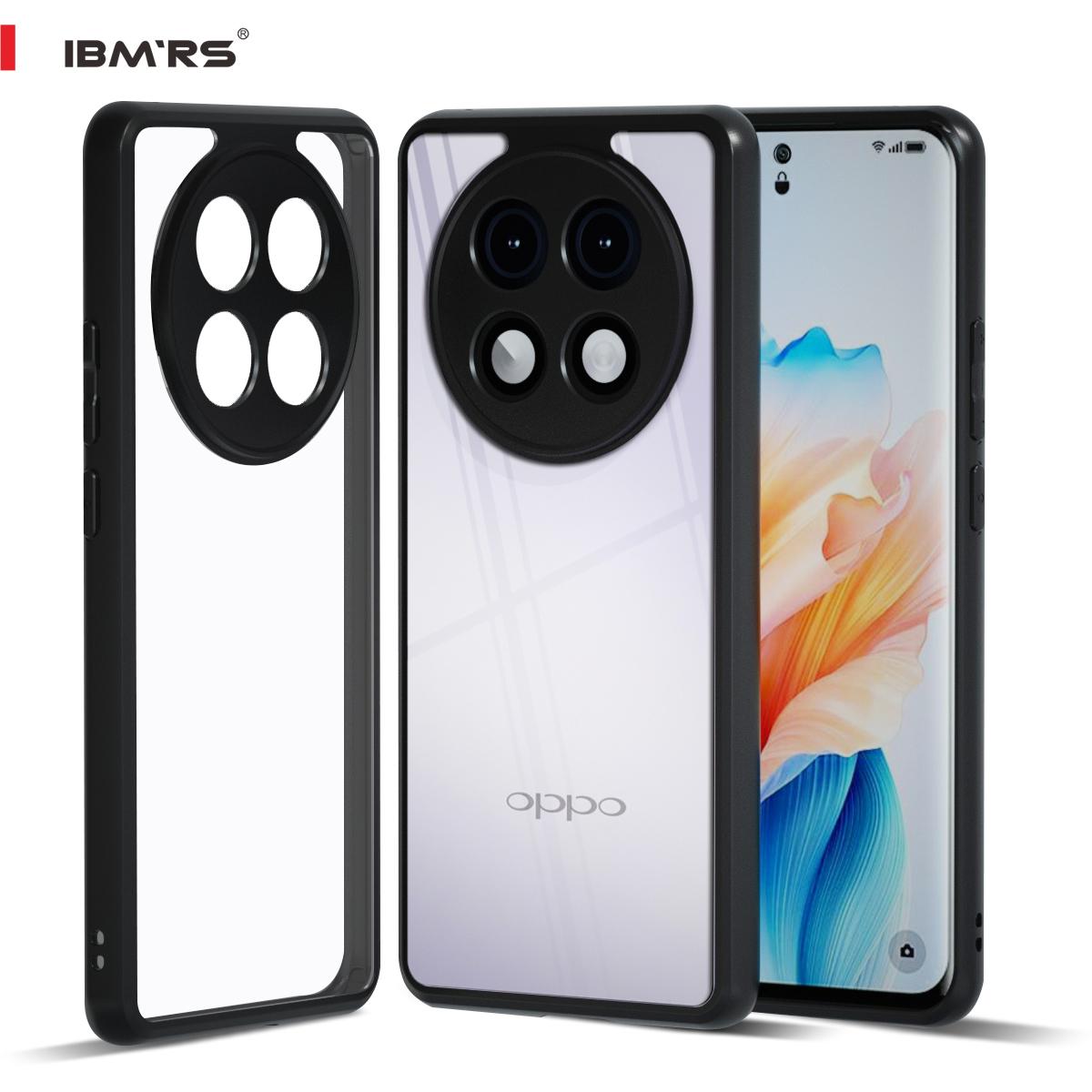 

(Comes with wrist strap)IBMRS for Oppo A2 Pro Shockproof Phone Case,Military grade protection camo clear transparent case transparent прозрачный