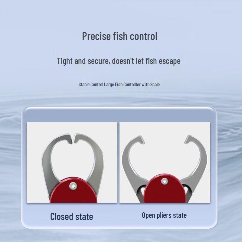 Aluminum Alloy Fishing Gripper with Scale