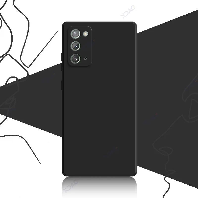 Luxusní měkký kryt na mobilní telefon pro Samsung Galaxy Note 9 10 20 Plus Ultra SamsungNote20 5G Plně ochranný zadní kryt Armor Coque