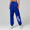 Ladies' Printed Unisex Casual Pocket Drawstring  Pants