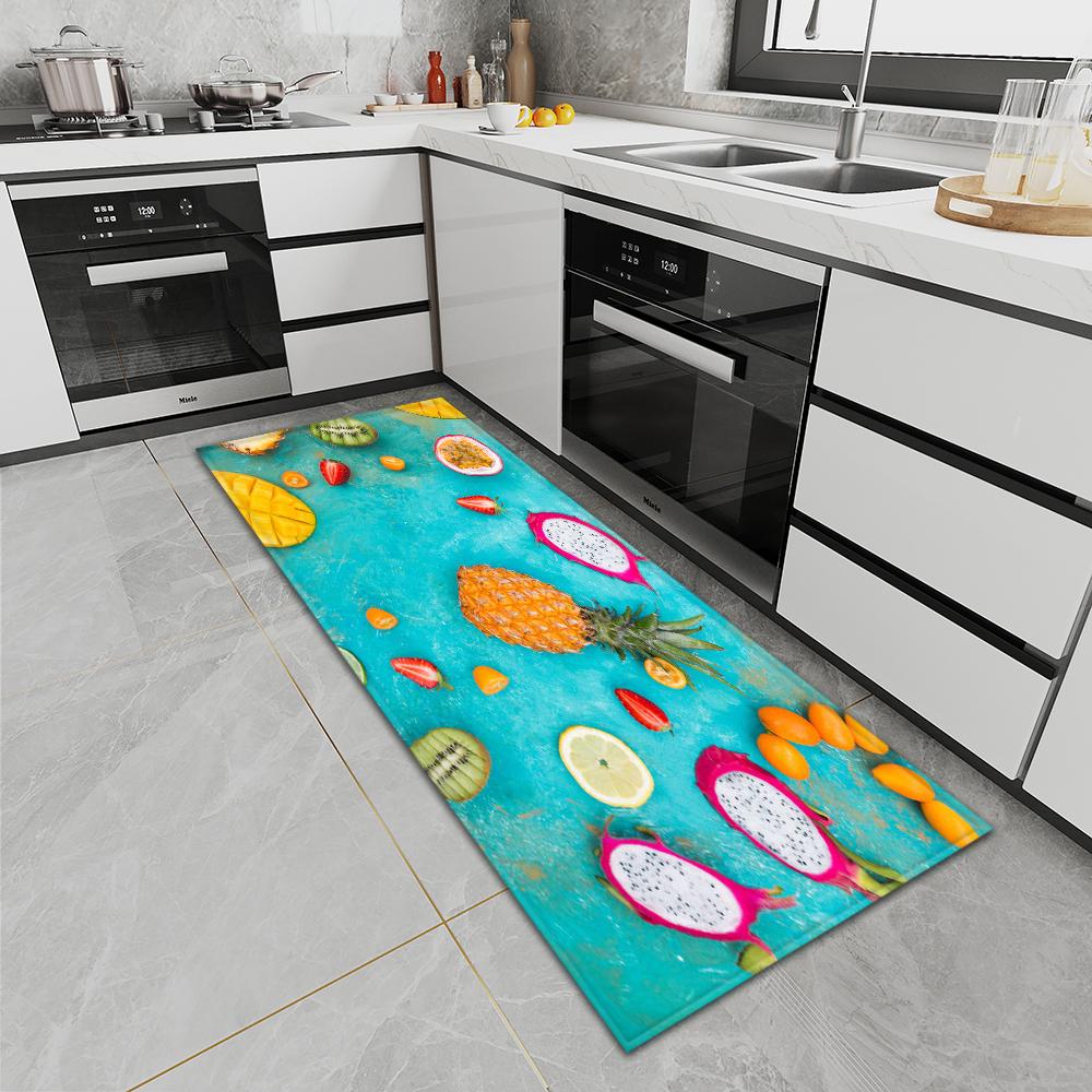 Kitchen Mat Porch Door Mat Bedroom Long Carpet Balcony Bathroom Non-slip Floor Living Room Carpet