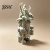 DIY Hand-coloring Decoration Kit Dwarf Wizard Figurine, 3D Printed Fantasy Mage Statue, Forest Sorcerer Decor Creative Hand-painting Craft for
