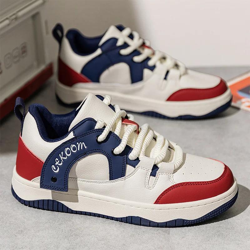

Fashion Outdoor Running Sports Hiking Tennis Platform Designer Luxury Shoes Summer Sneakers Leather Casual Mens Skateboard Shoes 39 красный