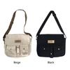 Japanese Harajuku Messenger Bag Canvas Students Shoulder Handbag Satchel