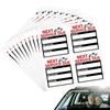 Windshield Change Stickers, Change Stickers, 2x2 Inch Windshield Change Reminder Stickers,